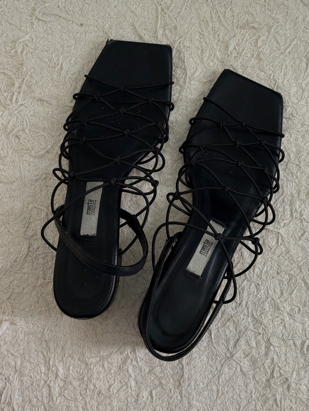 Miista Strappy 90s Style Sandals